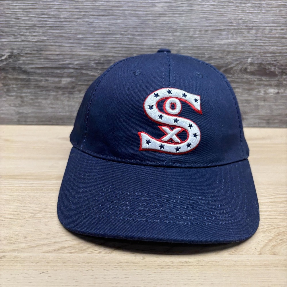 Chicago White Sox Hat Cap Strap Back Mens One Size Blue MLB Baseball Promo